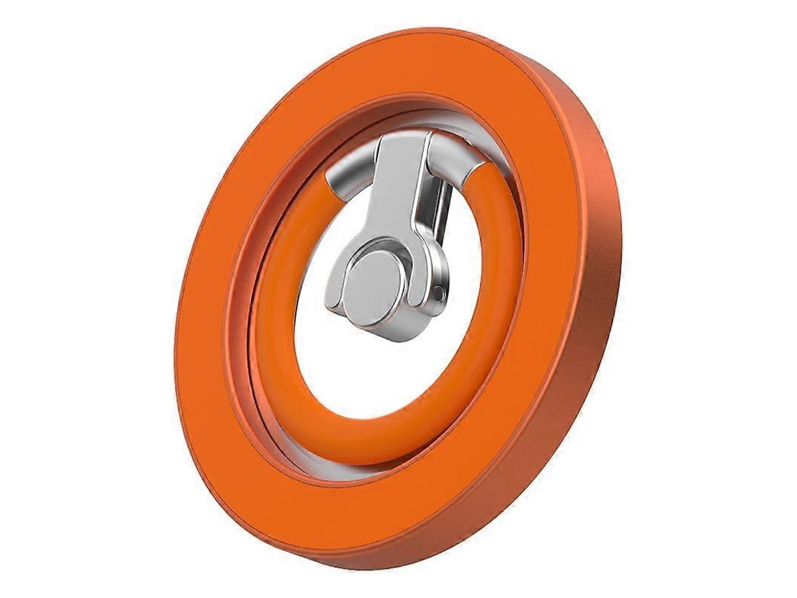 Suporte Magnético Para Celular Com Anel Giratório 360° Multifuncional E Protetor De Silicone