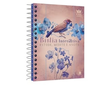 Livro Bíblia Interativa Estude, Medite E Anote Modelo Paciência - King James - Bkj De Editora Hagnos (português Do Brasil)