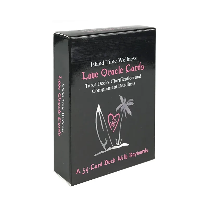 Baralho Oráculo Katarot Da Saúde E Do Amor Do Tempo Da Ilha, 54 Cartas