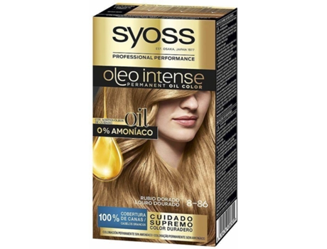 Olio Intense Tinte SIN Amoniaco #8.86-RUBIO Dorado 5 U