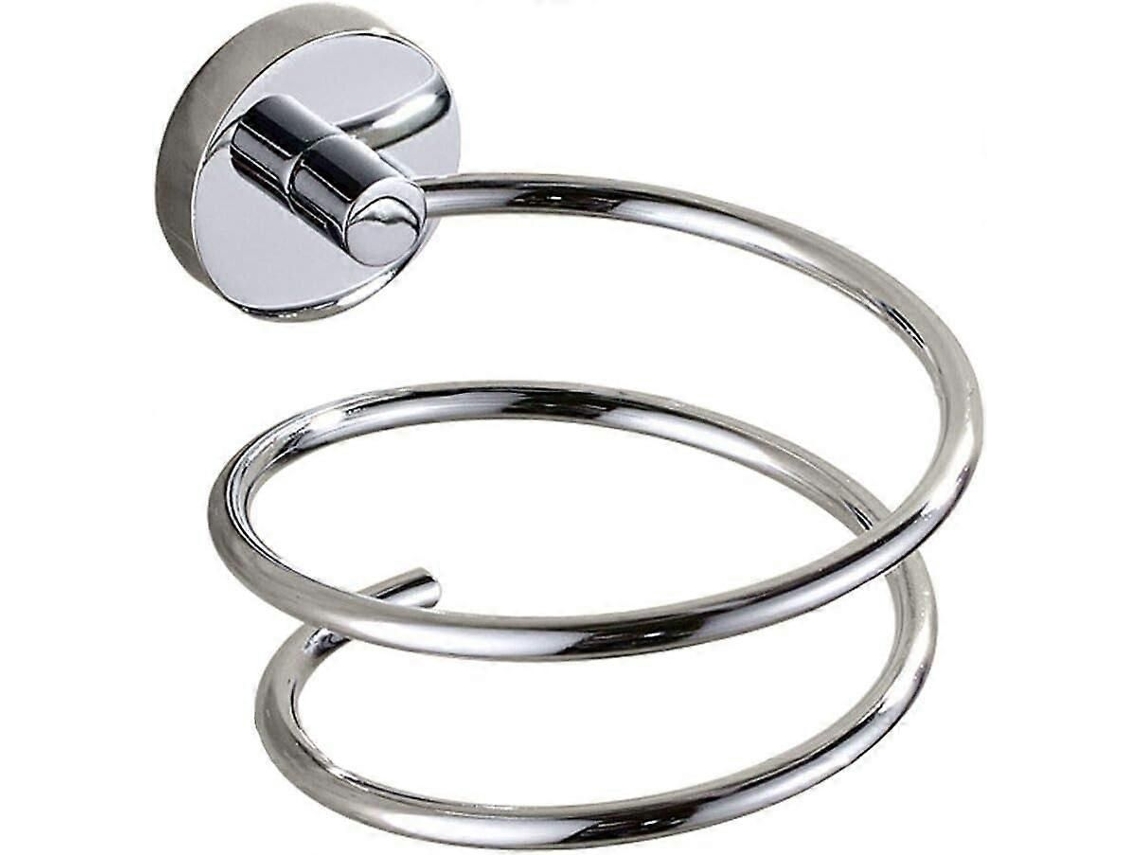 Suporte para Secador de Cabelo, Prateleira Aço Ino Xidável Montagem na Par GOKOCO