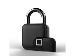 L3 Smart Fingerprint Lock À Prova D'Água Antirroubo Cadeado de Segurança Preto