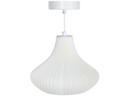 Luminária De Teto Led Moderna Ø20,5x17,5 Cm Com Cúpula Impressa Em 3d, Luz Quente 3000k, Luminária De Mesa Led Para Sala De Estar, Quarto, Cozinha