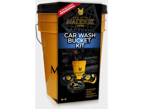 Kit de Lavagem MADDOX DETAIL  Profissional Car Wash Bucket Kit