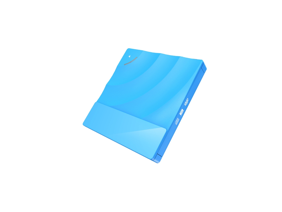 Lurelia Leitor Dvd Externo Usb 3.0, Unidade Cd/dvd Portátil De Baixo Ruído Para Laptop E Pc
