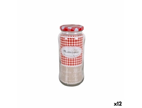 Frasco Mediterraneo   Transparente Vidro 580 ml (12 Unidades)