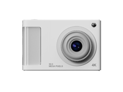 Câmera Compacta Portátil Hd 1080p, Zoom De 16x, 48 Mp, Tela Lcd De 2,4 Polegadas Brilvibera (branca)