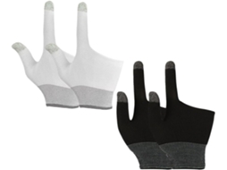 Lurelia Luvas Gaming Para Ecrã Tátil 2 Pares, Nylon, Grafeno, Respirável, Sensível Ao Toque, Para Gaming Móvel E Ecrãs Táteis, Controlo Preciso