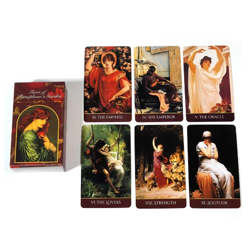Tarô do Jardim de Perséfone 78 Cartas de Tarô MDUG (edição do Submundo)