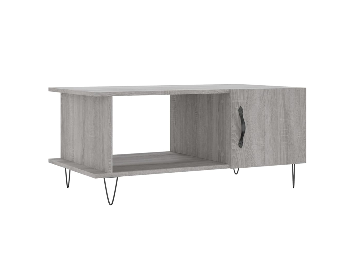 Coffee Table, Coffee Tables Vidaxl Cinzeto Madeira Processada (n/a)