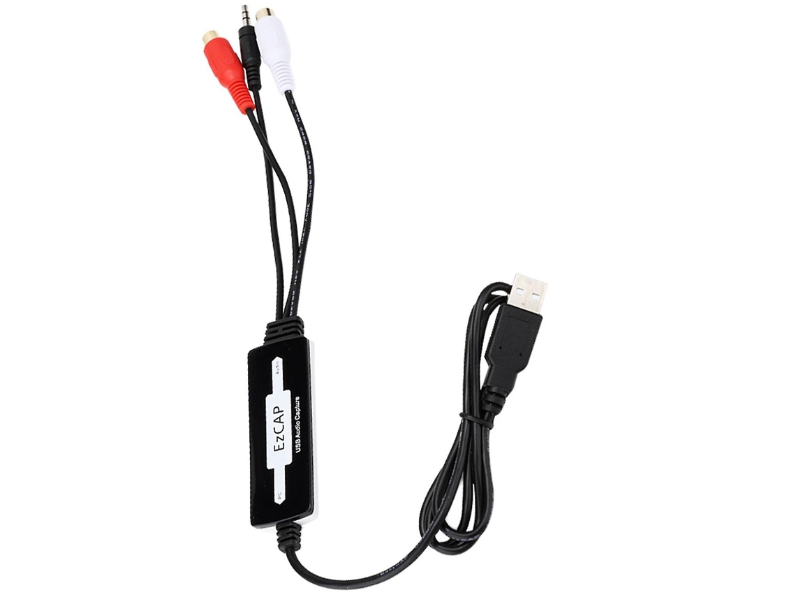 Placa De Captura Usb De Alta Qualidade Para Áudio Estéreo Com Interface 3.5mm