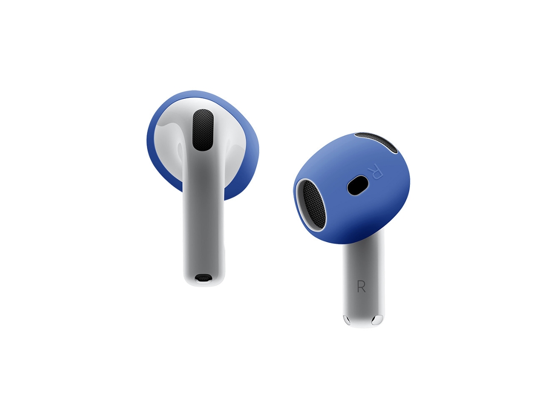 Capa Para Airpods4, Ponteiras De Silicone Para Orelha, 3 Pares (azuis) Spqment