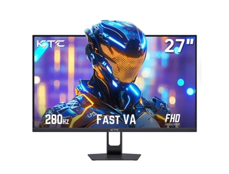 Monitor De Jogos Ktc H27e22p 27 Polegadas Fhd 280hz Com Painel De Jogos Va Rápido E Sincronização Adaptativa Notável