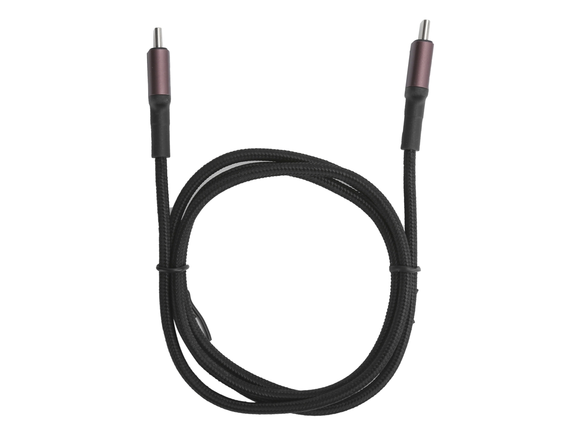 Cabo de dados Kuulaa Dice Cable em liga de zinco Z1 C c, vermelho, 2 m EOOCOO (carregamento rápido e transferência de dados)
