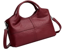 Bolsa Feminina Vintage Em Couro Macio, Bolsa De Ombro Multifuncional De Grande Capacidade.