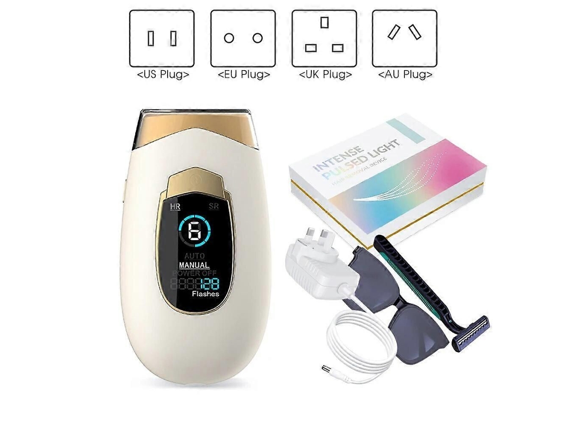 zs Lcd 990.000 Flashes 6 Níveis Corpo Perna Permanente Depilação A Laser Máquina Spray Para Mulheres Biquini Casa Depilador Ipl Portátil