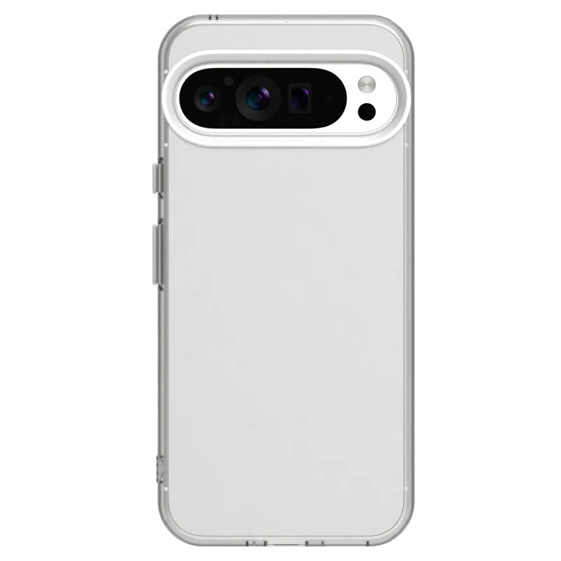 (branco, Google Pixel 8a) Capa De Celular Translúcida Em Tons Pastel, Com Textura Fosca, Resistente À Poeira E A Quedas.