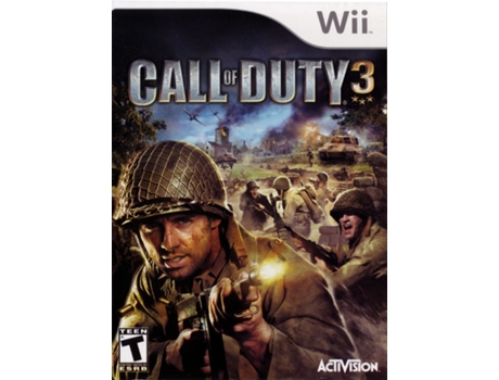 Jogo Wii Call Of Duty: 3