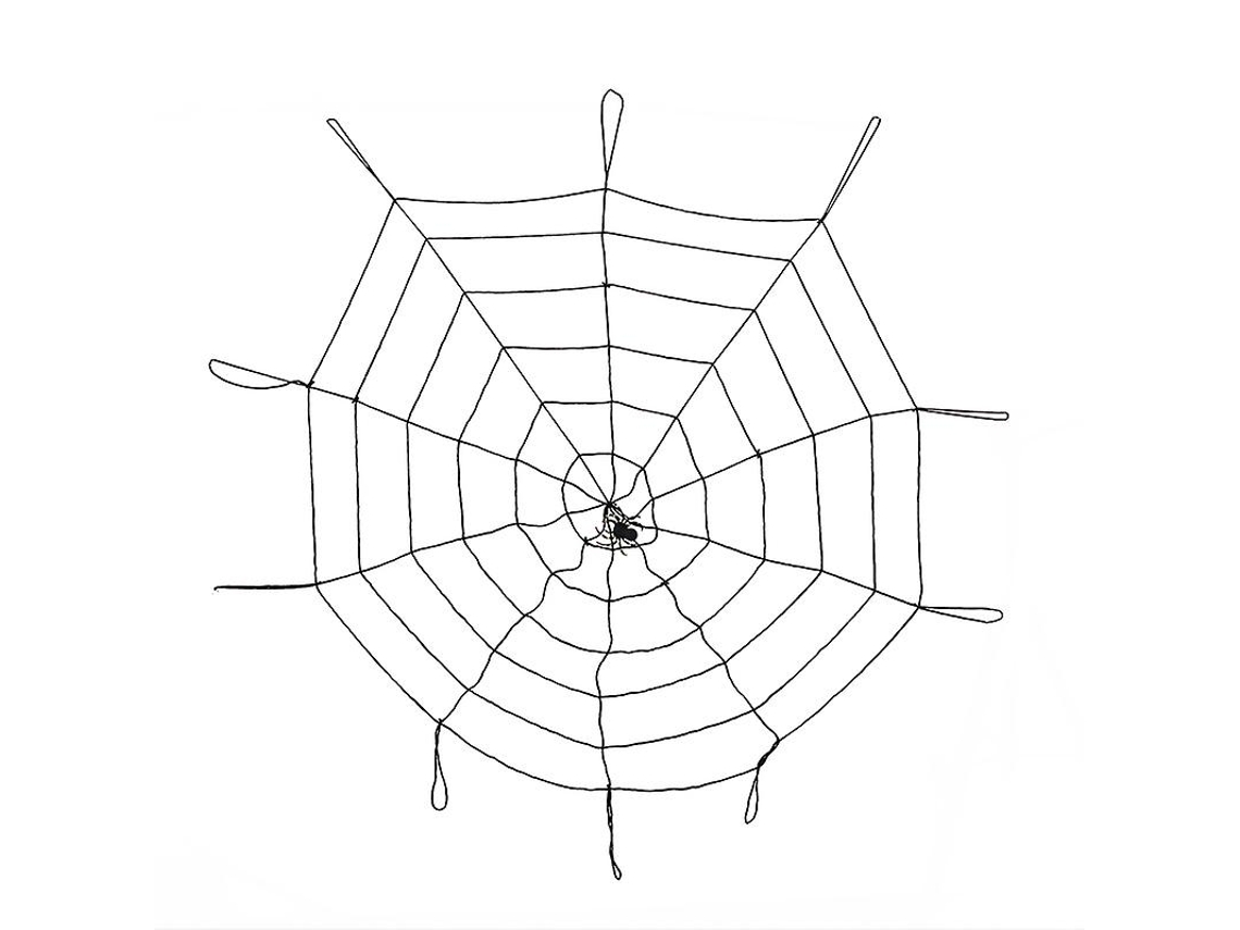 1 Peça de Acessório de Teia de Aranha para Presentes de Halloween ALLINLESS