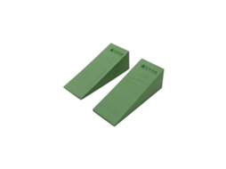 Rebe-cuna De Espuma Para Yoga 2 Piezas Bloques Elevados Talones Soporte Muñecas Estiramiento Gemelos Gimnasio Casa 9cmx6cmx3cm Verde