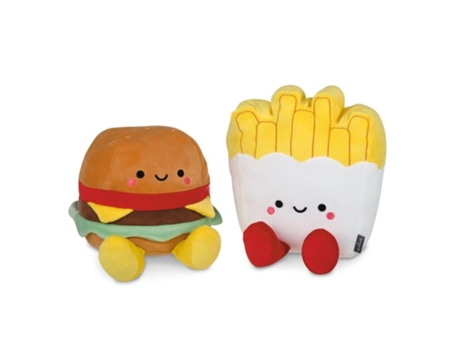 Bichos de pelúcia Better Together Hambúrguer e batata-doce frita 24 cm Hallmark