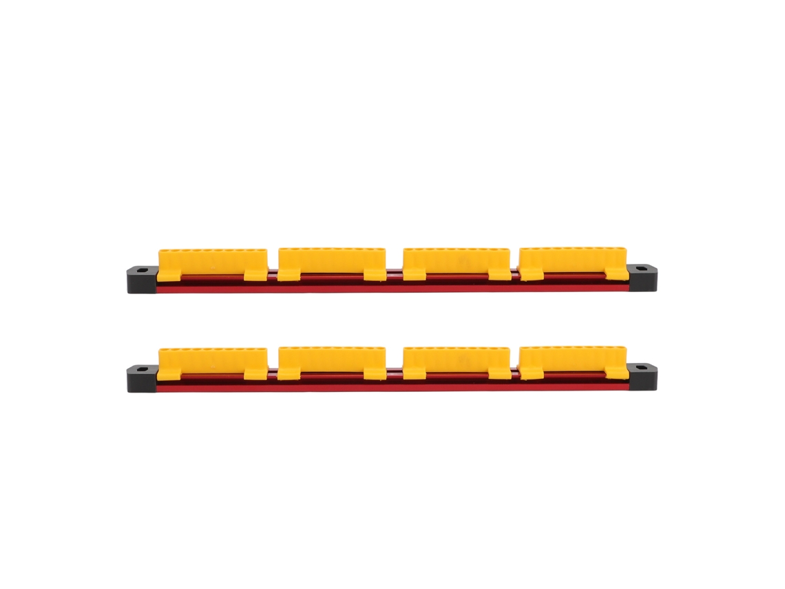 Laxiscreed Suportes De Armazenamento De Bits De Soquete, Pack Com 2, Em Alumínio Para Ferramentas