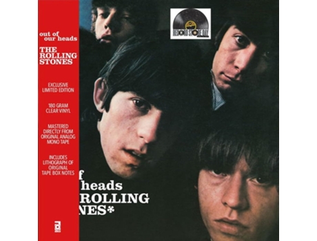 The Rolling Stones Out Of Our Heads Vinil Transparente 180g RSD 2025 Edição Limitada Abkco