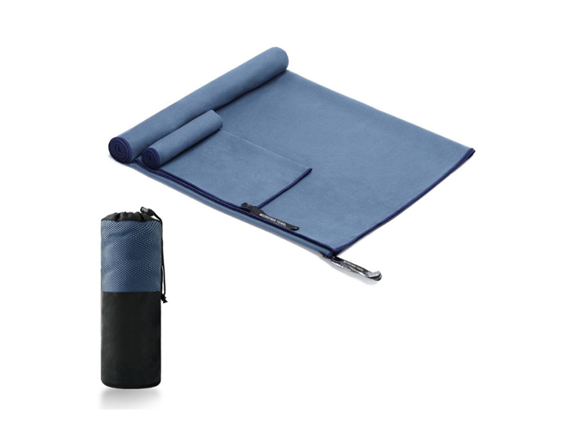 Lurelia Toalha Desportiva Para Treino Algodão, Azul, Do Produto Toalha Aprox