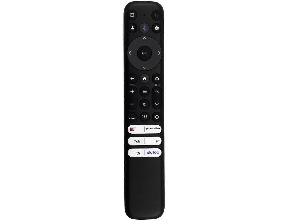 Controle Remoto De Voz Rc813a De Substituição Para Tvs Tcl Q550g Q650g Q670g Q750g Qm850g S370g S450g S470g S550g Fhd Hdr Led Uhd Qled