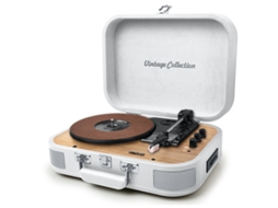 Gira-Discos Vinil Vintage.Mp3.Hp.Usb.Bt.Val Mt201Ww