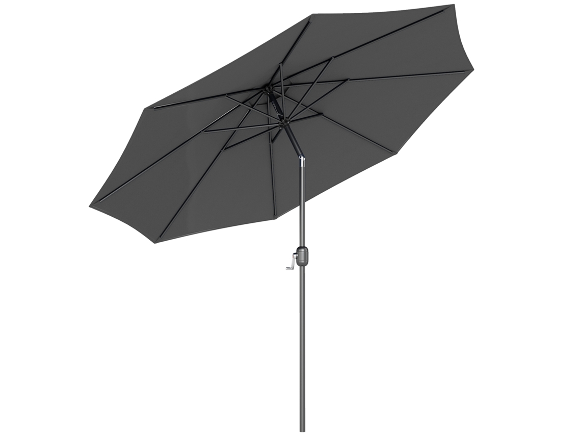 Toldo Mosquiteiro para Gazebo com Zíper 335x207cm preto e bege BTFORUS