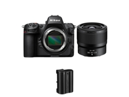 Z8 + Z Mc 50mm F/2.8 Macro + 1 Nikon En el15c Máquina Fotográfica Híbrida Full frame + Ebook “20 Dicas para Fotos Que Impressionam” NIKON