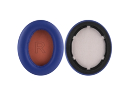 Almofadas Zruxe Para Auscultadores Anker Soundcore Life Q10 (espuma De Memória, 95x78x25 Mm, Preto/laranja)