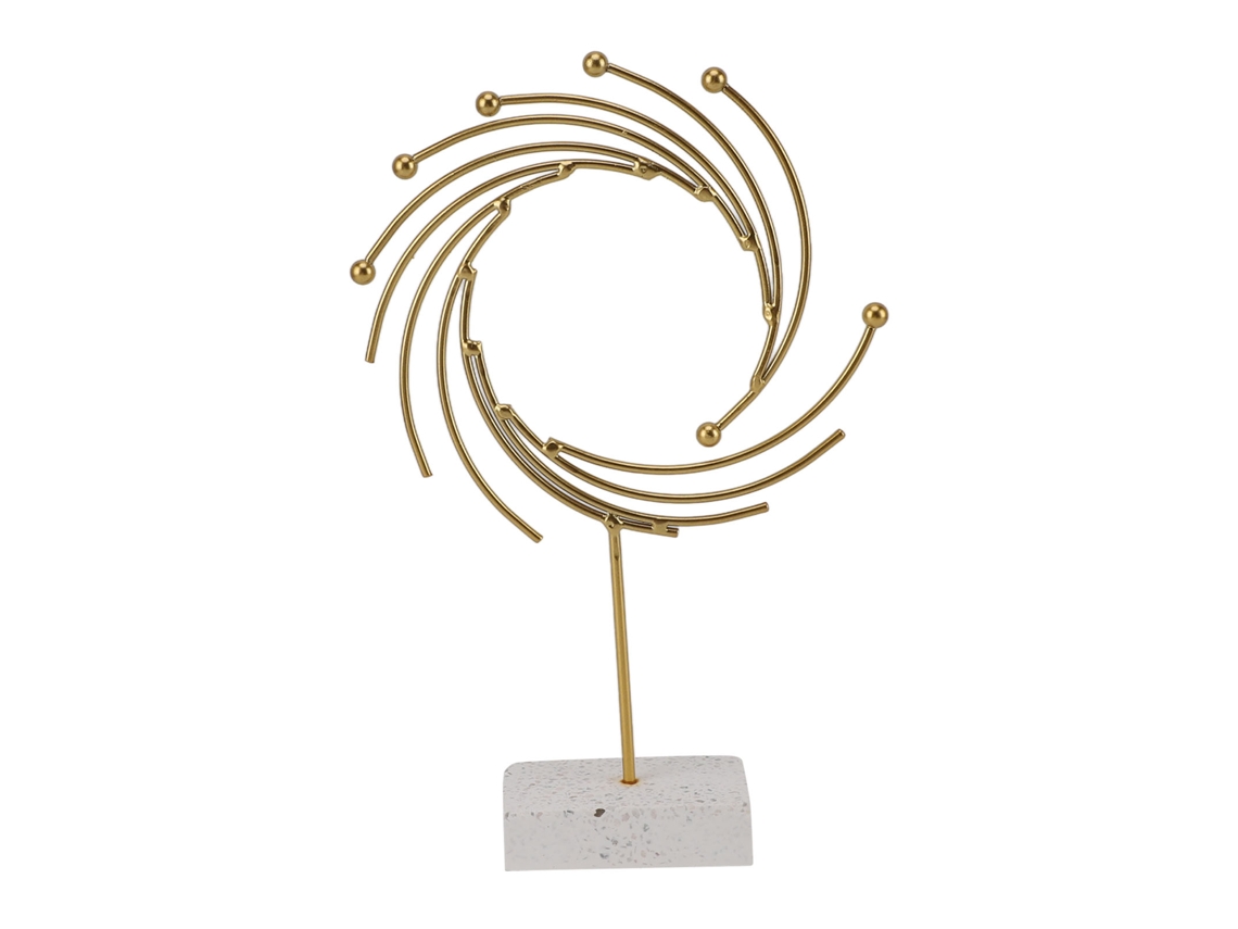 Escultura Abstrata Decoração Mesa Moderna
