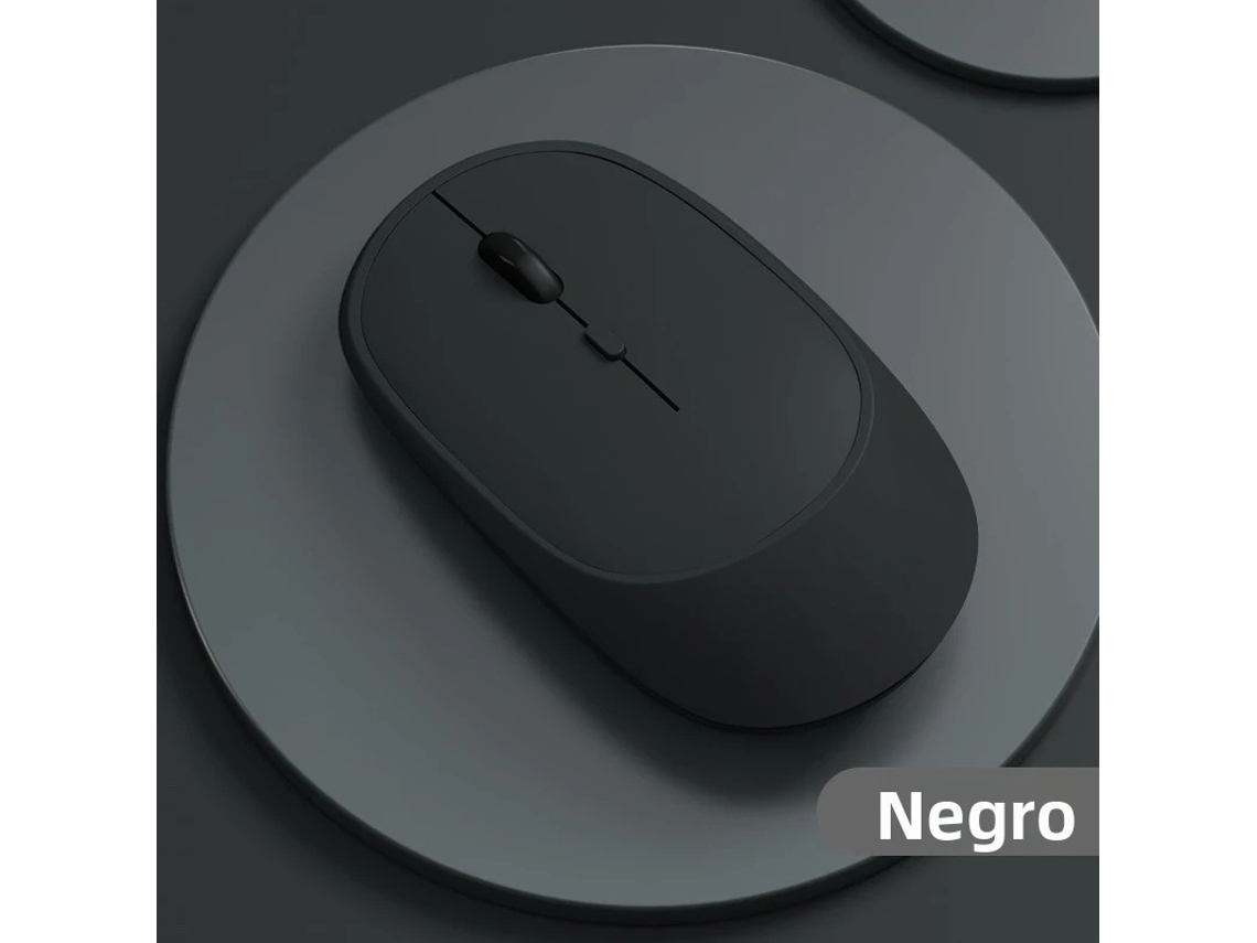 (preto 2) Mouse Gamer Sem Fio Recarregável 2.4g Usb Compatível Com Bluetooth