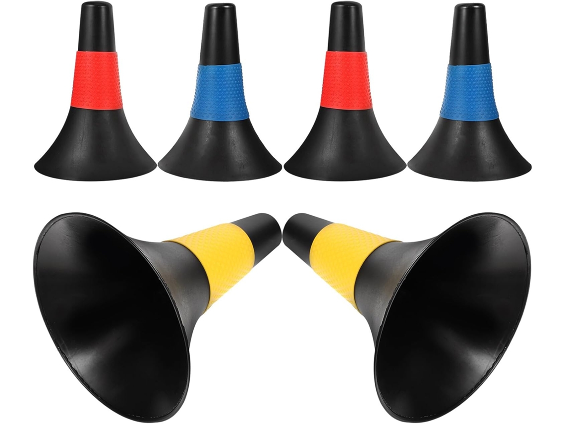 Conjunto De 6 Cones De Treino, 23 Cm