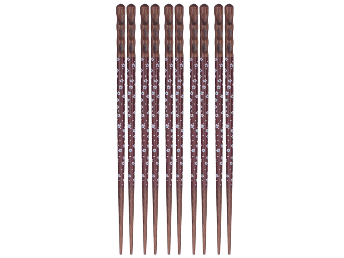 Pares Pratos LAXISCREED Chopsticks Reutilizáveis Anti derrapante