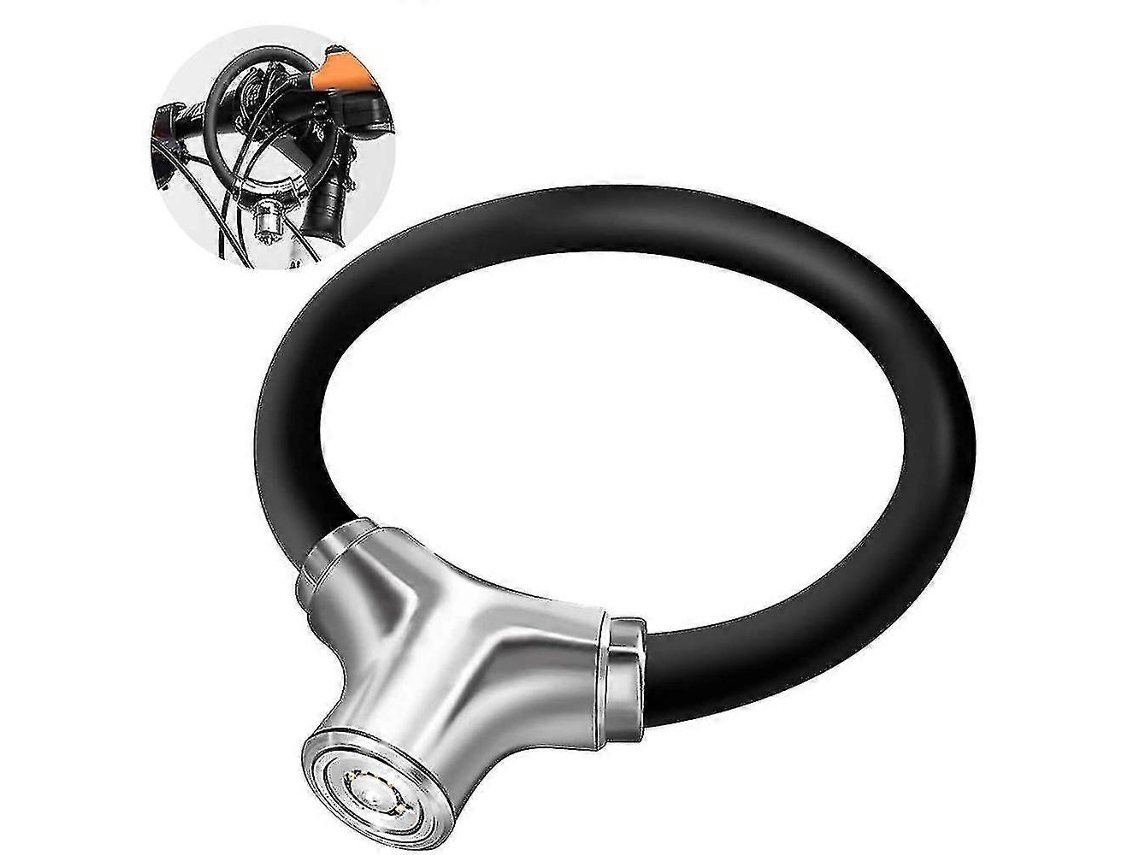 Cadeado antirroubo para bicicleta, leve, inquebrável, portátil, para rodas de bicicleta de estrada e montanha, presente para crianças, Slowmoose