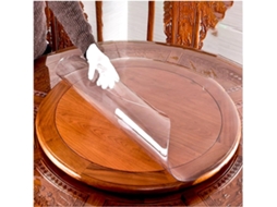 Nappe Transparente Ronde 1.5mm 63cm Proteção De Mesa Antitache Avec