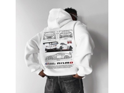Fasst moletom Porsche 911 para Entusiastas de Carros Unissex Oversize de Alta Qualidade Moda Casual