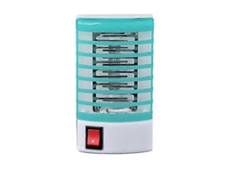 Mini Lâmpada Elétrica Mata-mosquitos Repelente De Pragas Led Armadilha Para Insetos Mata-insetos Azul 2025