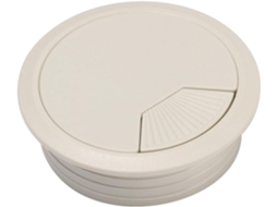 1 unidade de passagem plástica redonda de 60 mm E 80 para mesa,