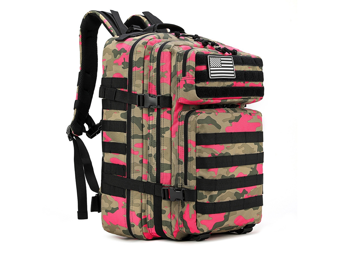 Mochila Militar Tática, 45l, Adequada Para Caminhadas, Caminhada, Dobrável, Impermeável, De Sobrevivência, Ideal Para Crianças, Educativo, D