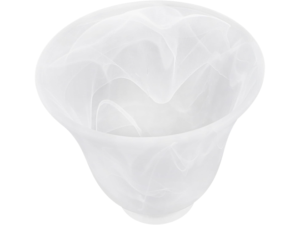Luminária de Teto Decorativa Pendente E27 com Vidro Fosco, Prática para Sala de Estar e Quarto. SFUSHOS