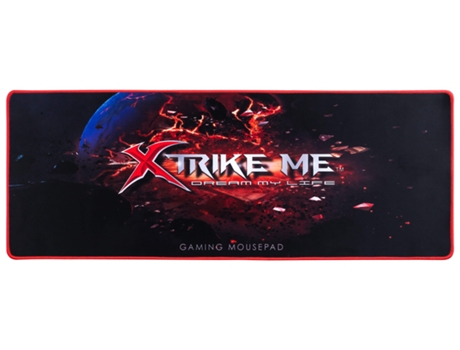 Tapete de Rato Xtrike Me Preto,Vermelho