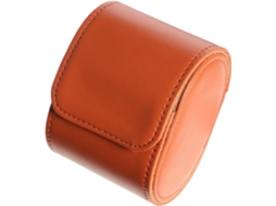 Estojo Para Relógio Em Couro Pu, Portátil, Acessório Prático E Elegante Para Homens E Mulheres.