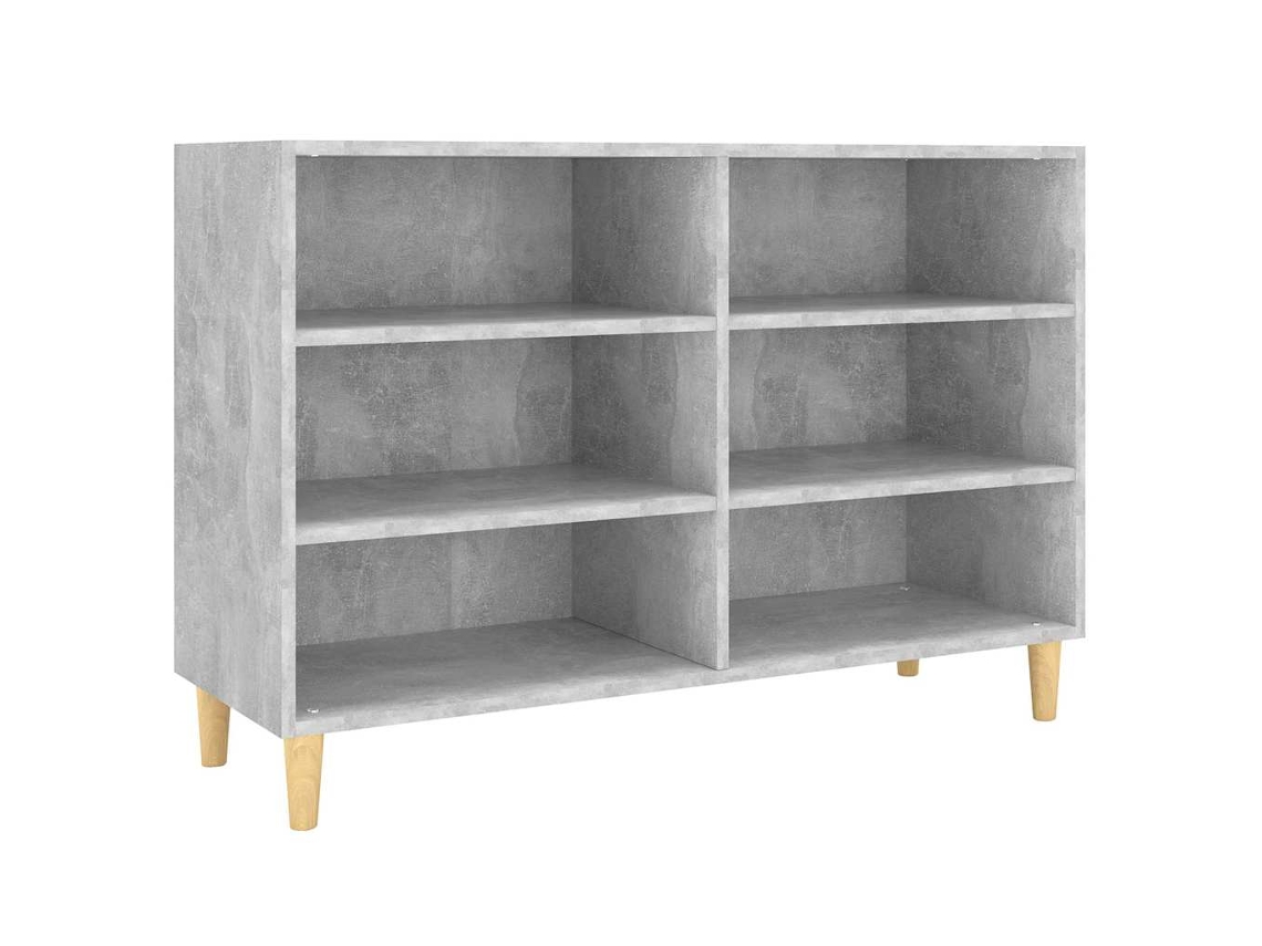 Sideboard, Sideboards Vidaxl Cinzeto Madeira Processada (n/a)