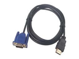 Adaptador Lurelia Cabo Hdmi Para Vga, 1080p, 1080i, 10 M, Com Áudio, Compativel Com Ps3, Prata