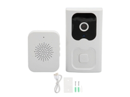 Campainha Inteligente Sem Fio Hd Visão Noturna Wifi