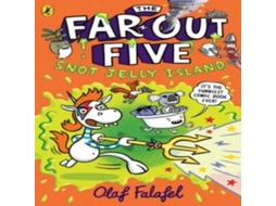 Livro The Far-Out Five Snot Jelly Island de Olaf Falafel (Inglês)